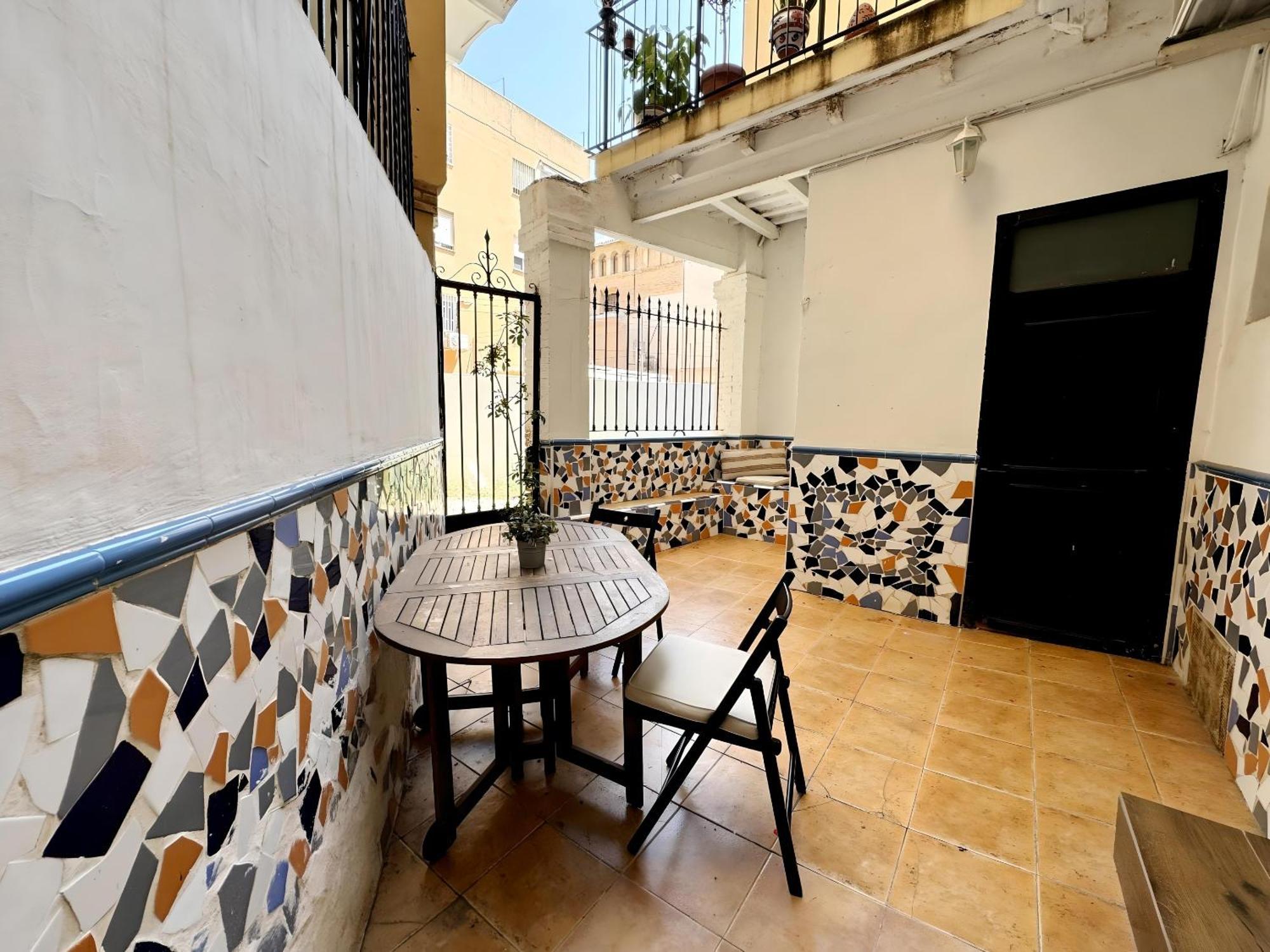 En El Centro Con Terraza Vintage